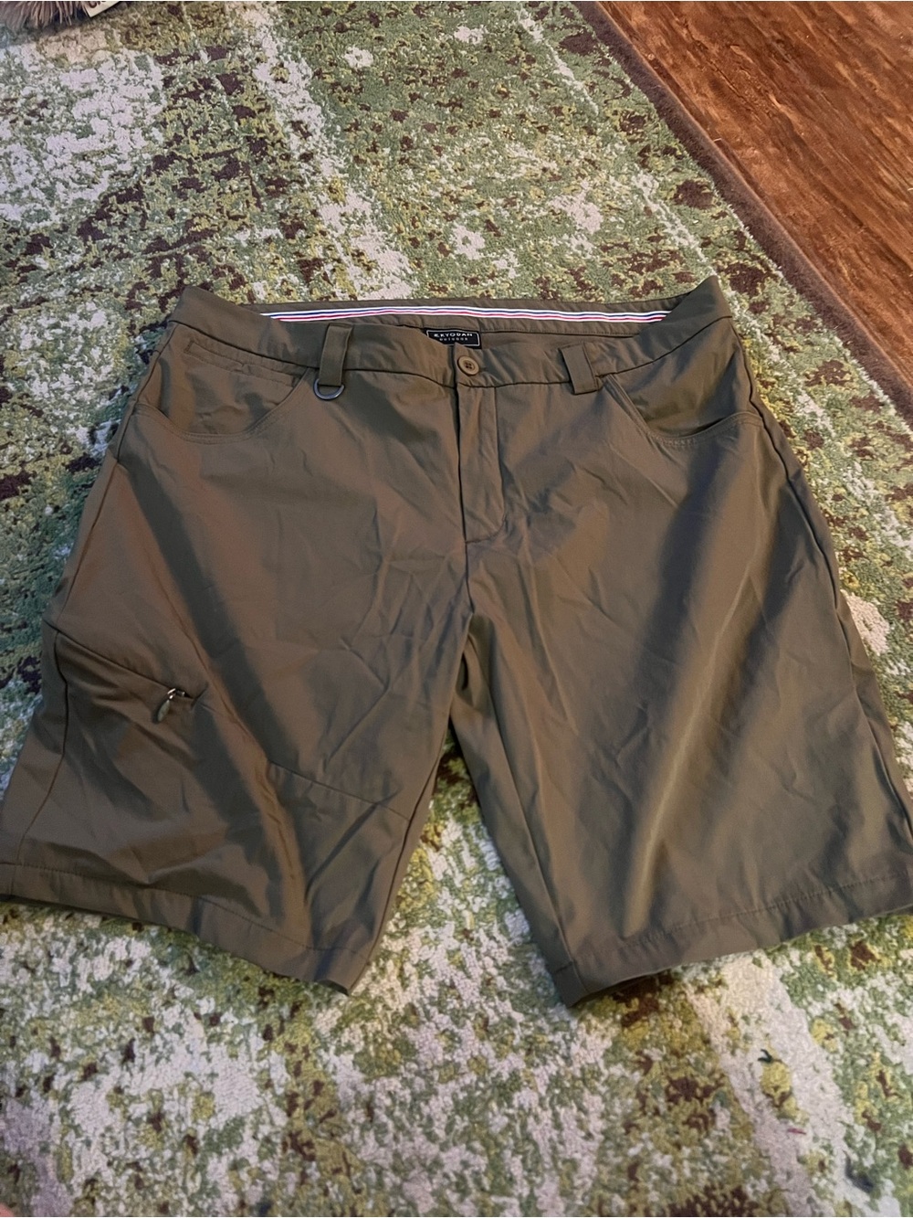 Men's Olive Green Lightweight kyodan Performance Shorts